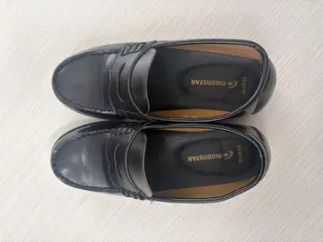 로퍼 블랙 23cm 통학용 Moonstar