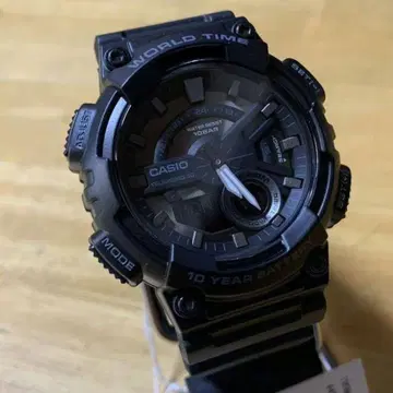 새상품 카시오 CASIO 남성용 손목시계 AEQ-110W-1B 블랙