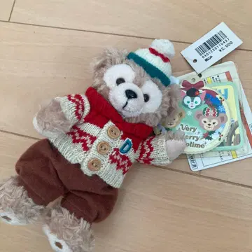 더피 인형 배지 크리스마스