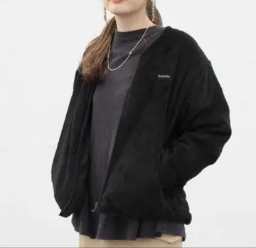 컨디션 최상 Gymphlex 플리스 자켓 사이즈 12 블랙