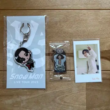 SnowMan 메구로 렌 스노치루 아크릴 키링 부적 키링