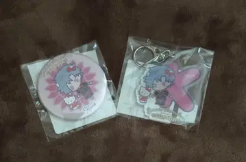 [ SOPHIA 산리오 콜라보 ] 아크릴 키링 캔 배지 ( KURO )