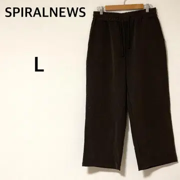 스파이럴 뉴스 캐주얼 팬츠 [ L ] 허리밴딩 오피스 캐주얼