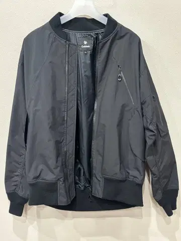 Goldwin 블랙 MA-1 자켓 사이즈 L
