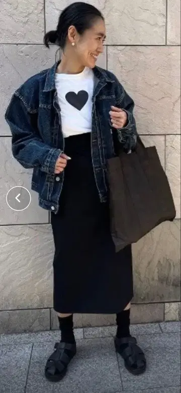 COUDRE 하트 프린트 T