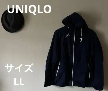 새상품급 유니클로 풀 집업 후드티 XL 네이비