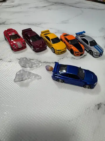 핫휠 와일드 스피드 토미카 GT-R RX-7 S14 수프라