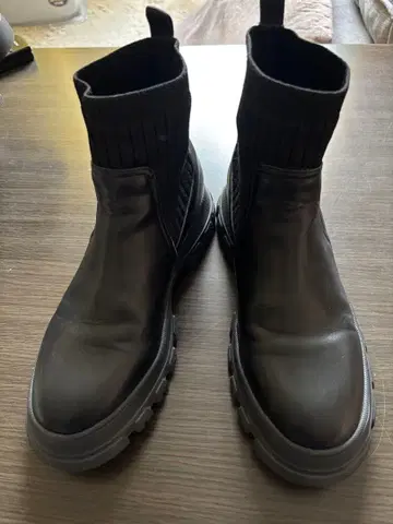 블랙 사이드 고어 부츠 M 사이즈