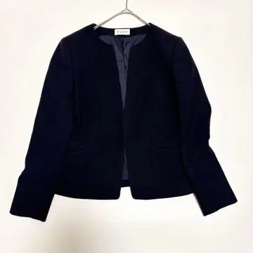 [ 새상품급 ] PLST 웜 리저브 노카라 자켓 다크 네이비