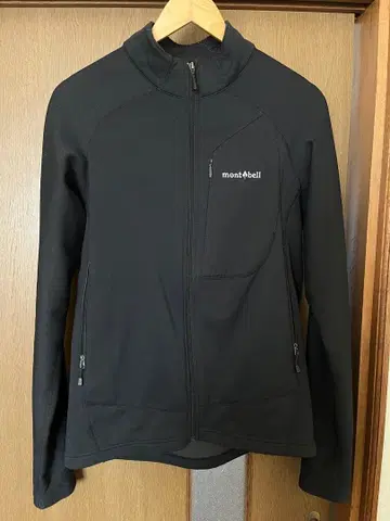 mont-bell 남성용 M 플리스 레일 액션 자켓 블랙