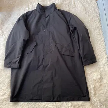 유니클로 윈드프루프 2way 코트 블랙 XXL