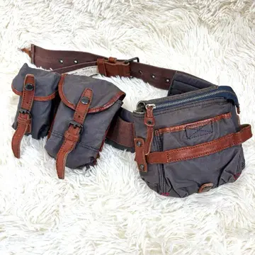 archive TOUGH JEANSMITH 밀리터리 백 Y2K 가죽