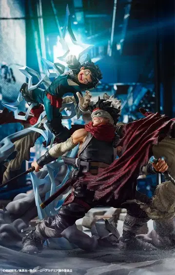 히로아카 미도리야 이즈쿠 vs 스테인 S-FIRE 피규어