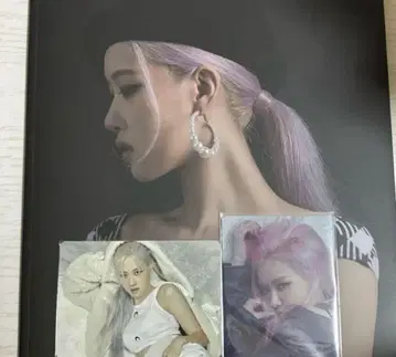 blackpink 로제 트레이딩 카드 the album jp cd