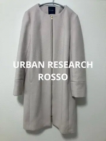 URBAN RESEARCH ROSSO 노카라 울 롱 코트