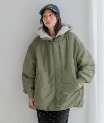 LOWRYSFARM BIG 칼라 플라이트 블루종 그린