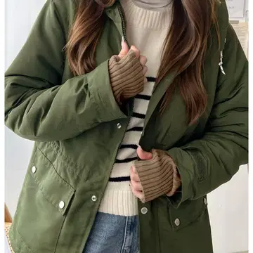 미사용 새상품 3way 하이브리드 미들 기장 마운틴 후드티 S 사이즈