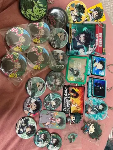 미도리야 이즈쿠 배지 엽서 세트