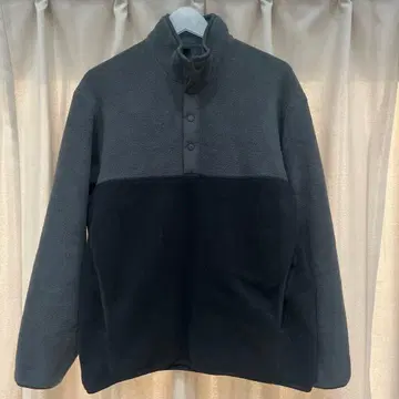 UNIQLO 플리스 스냅 풀오버 (긴팔)