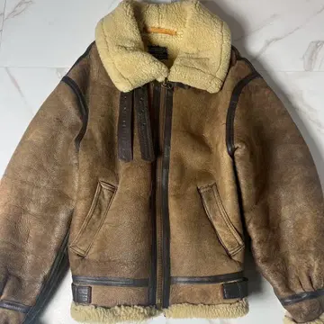 인기 AVIREX USA TYPE B-3 플라이트 자켓 무스탕 XL