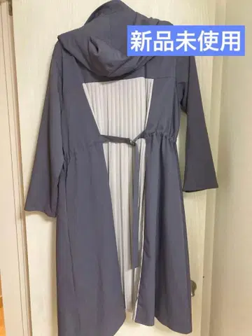 [ 미착용 ] REDYAZEL 후드 부착 그레이 코트