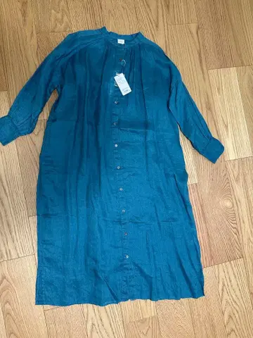 [ 새상품 ] URBAN RESEARCH DOORS 린넨 개더 원피스 S