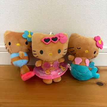 일광화상 키티 봉제 인형 키링