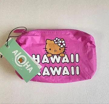 [ 하와이 DFS 한정판 ] 알로하 컬렉션 x 헬로키티 파우치
