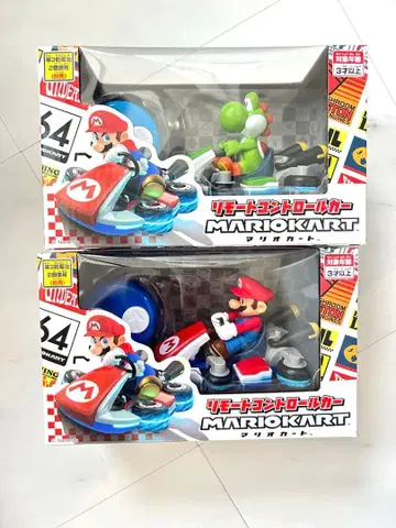 마리오 카트 리모트 컨트롤 카 2대 세트