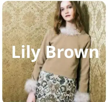 Lily Brown 릴리 브라운 페더 블라우스 베이지 블라우스
