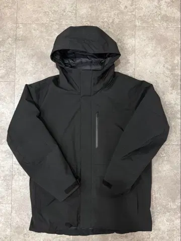 UNIQLO 하이브리드 다운 후드티 블랙 XL