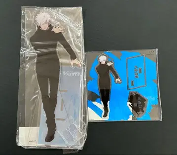 주술회전 고죠 사토루 대교류전 아크릴 스탠드 아크릴 메가 피규어