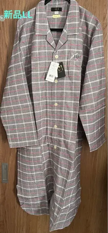 새상품 DAKS 닥스 플란넬 가을 겨울용 쓰리피스 원피스 파자마 LL