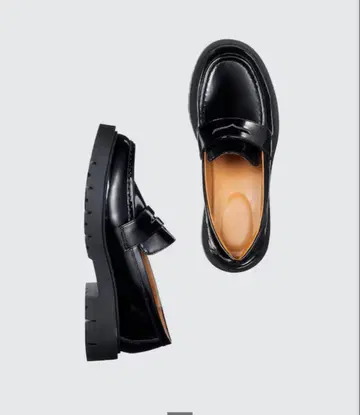 UNIQLO 컨필터치 로퍼 블랙 24.5