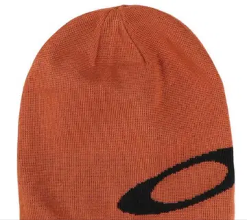 Oakley 오렌지 니트 비니 로고