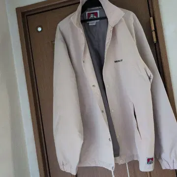 벤 데이비스 베이지 나일론 자켓 M