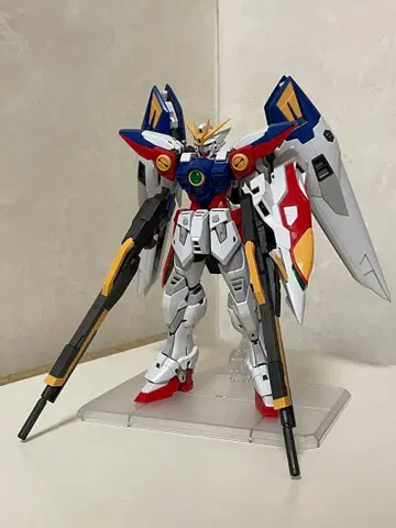 [ 조립 완료 ] RG 윙건담 제로