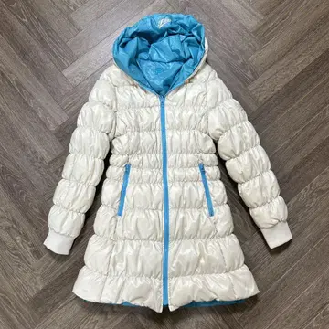 휠라골프 여성용 리버서블 다운 자켓 다운 코트