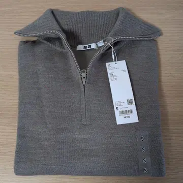 더블 페이스 하프 지퍼 스웨터 + 유니클로 올리브색 스웨터 S 사이즈