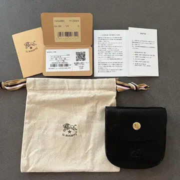 IL BISONTE 이단 접이식 지갑 블랙