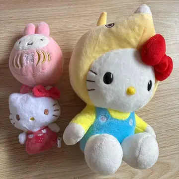 헬로키티 봉제 인형 묶음 판매
