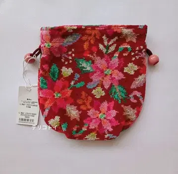 FEILER 페이러 복조리 파우치 노엘 플라워 새상품 미사용