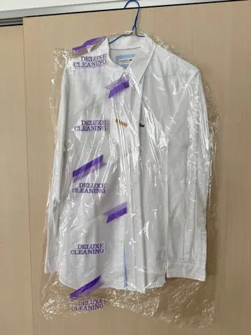 LACOSTE 레귤러 핏 긴팔 셔츠