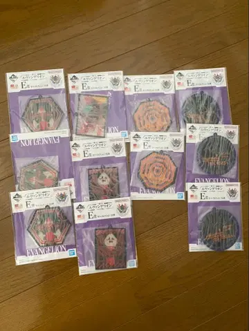 에반게리온 제일복권 러버 컬렉션 세트