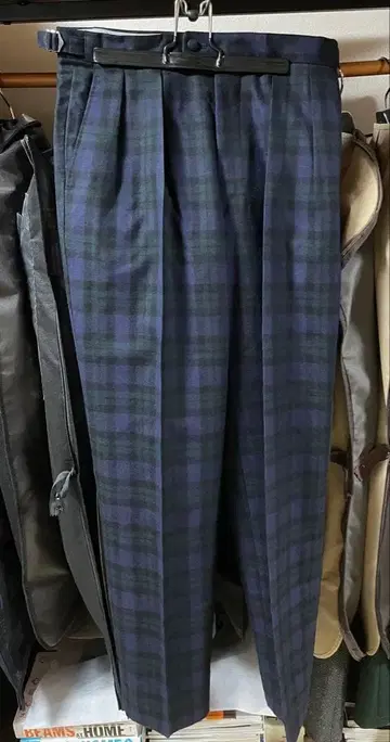 [ 아자부 테일러 ] 블랙워치 팬츠