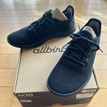 allbirds 올버즈 트리 러너 M10 블랙 28cm
