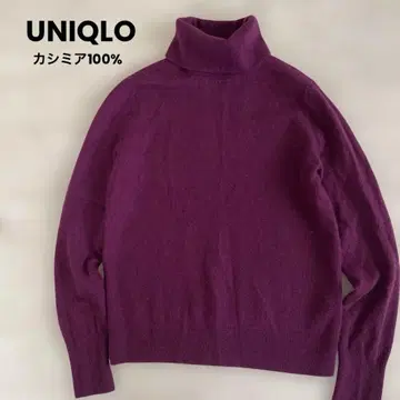 [캐시미어] UNIQLO 유니클로 니트 터틀넥 스웨터