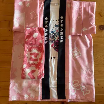 사쿠라미코 35P 축제 의상 타월 호로위치 T셔츠