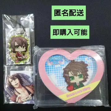 오토메이트 박앵귀 오키타 소지 크레이프 원단 캔뱃지 등