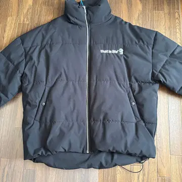 that is life 다운 자켓 블랙